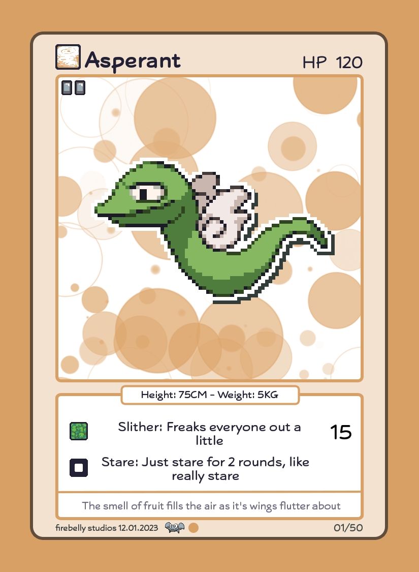 Tiny Monster Card